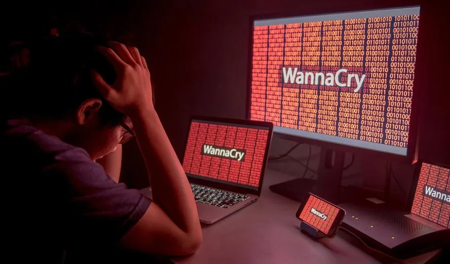 Reverse engineering WannaCry — Ghidra disassembly